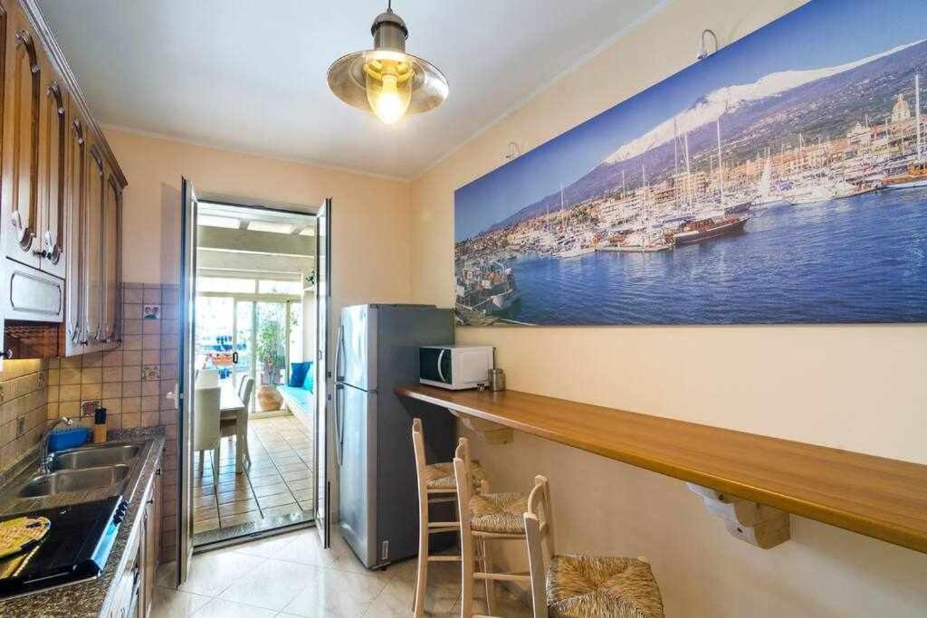 Casa Delle Zammare Fronte Mare Centro Storico Villa Riposto Exteriör bild